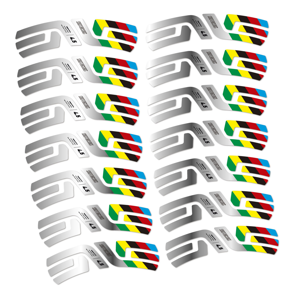 Stickers roue vélo ENVE SES 4.5 Disc 2022 World Champs autocollant vinyle