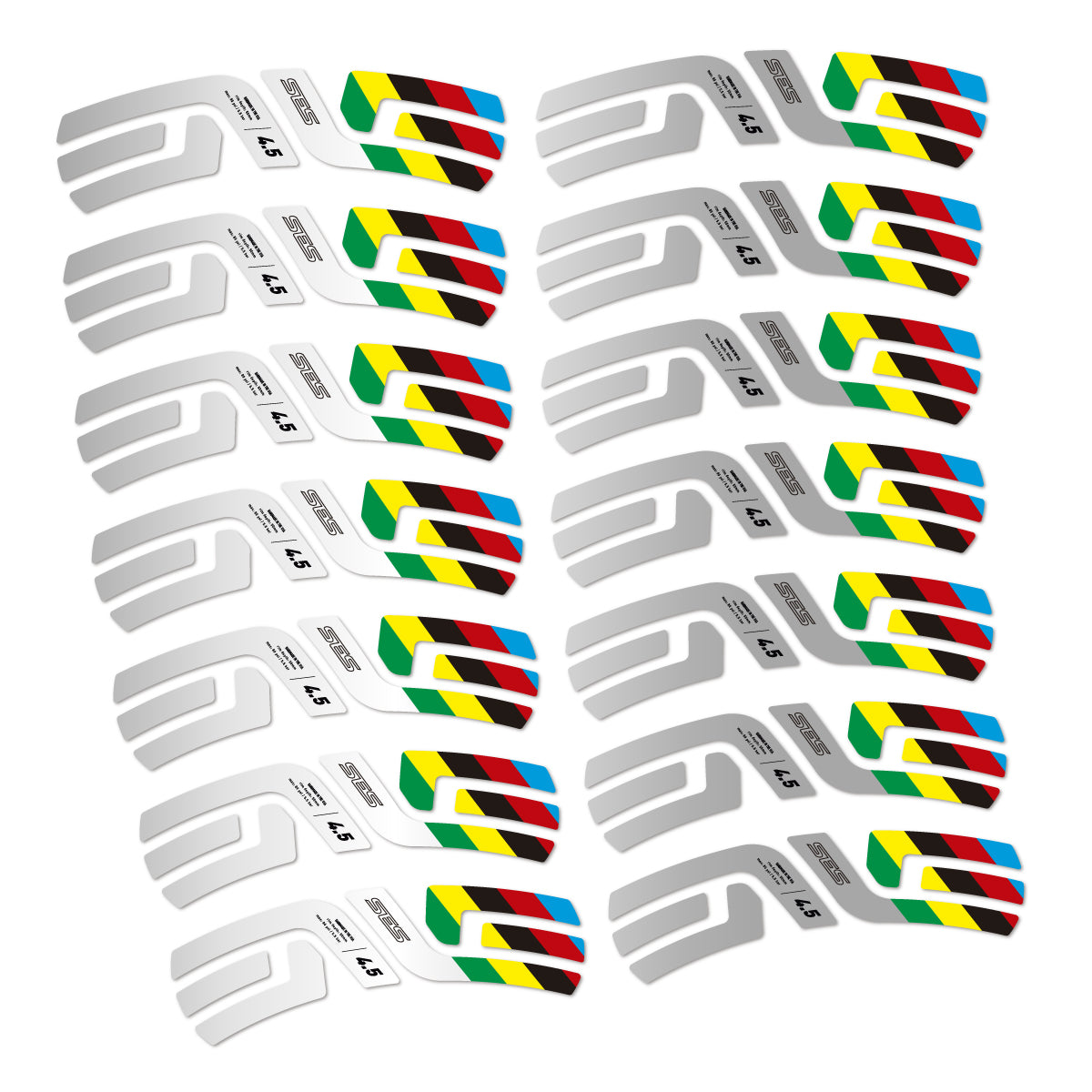 Stickers roue vélo ENVE SES 4.5 Disc 2022 World Champs autocollant vinyle