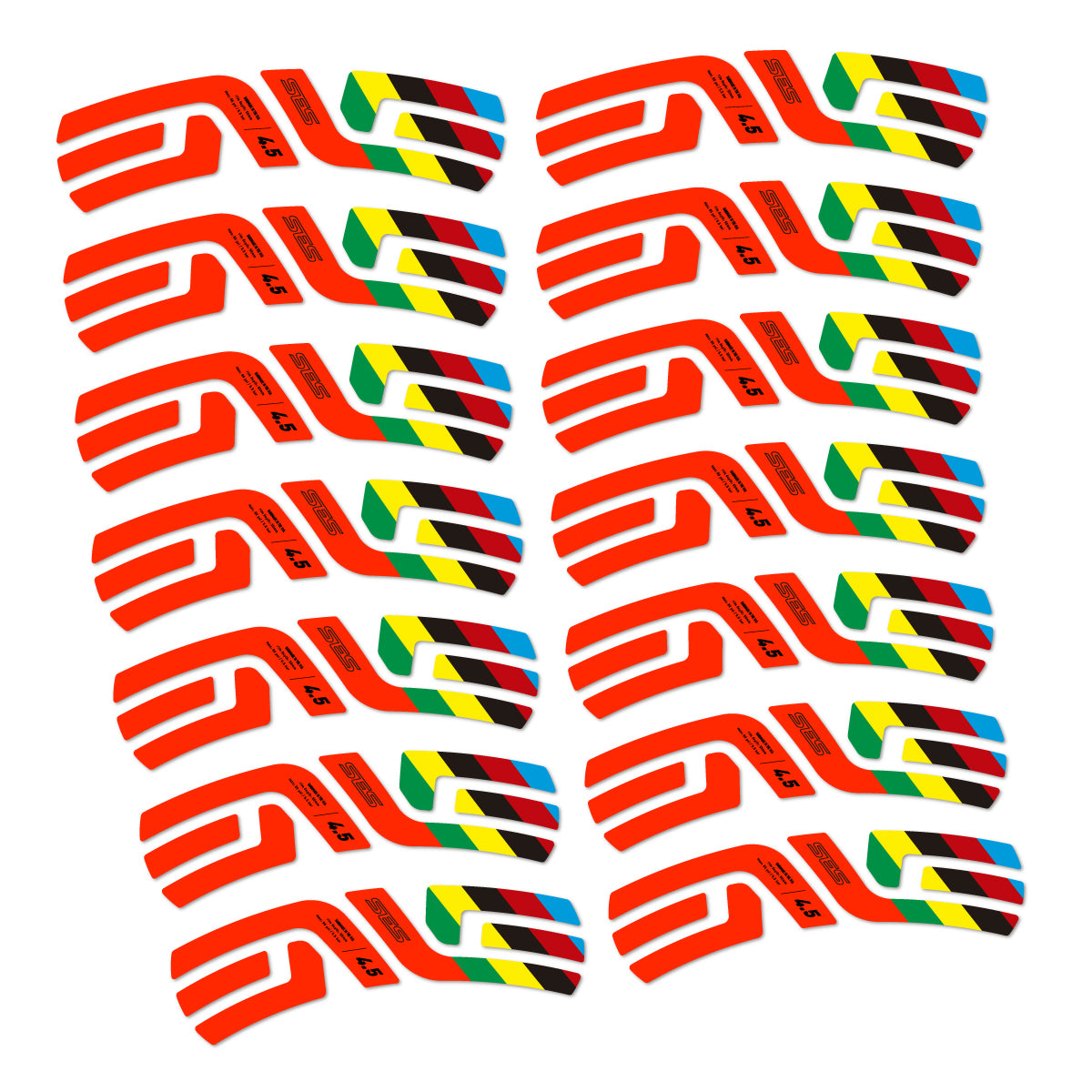 Stickers roue vélo ENVE SES 4.5 Disc 2022 World Champs autocollant vinyle
