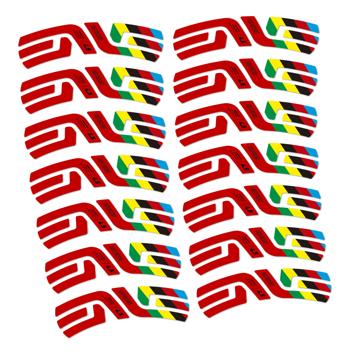 Stickers roue vélo ENVE SES 4.5 Disc 2022 World Champs autocollant vinyle