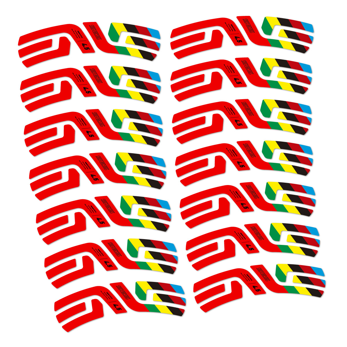 Stickers roue vélo ENVE SES 4.5 Disc 2022 World Champs autocollant vinyle
