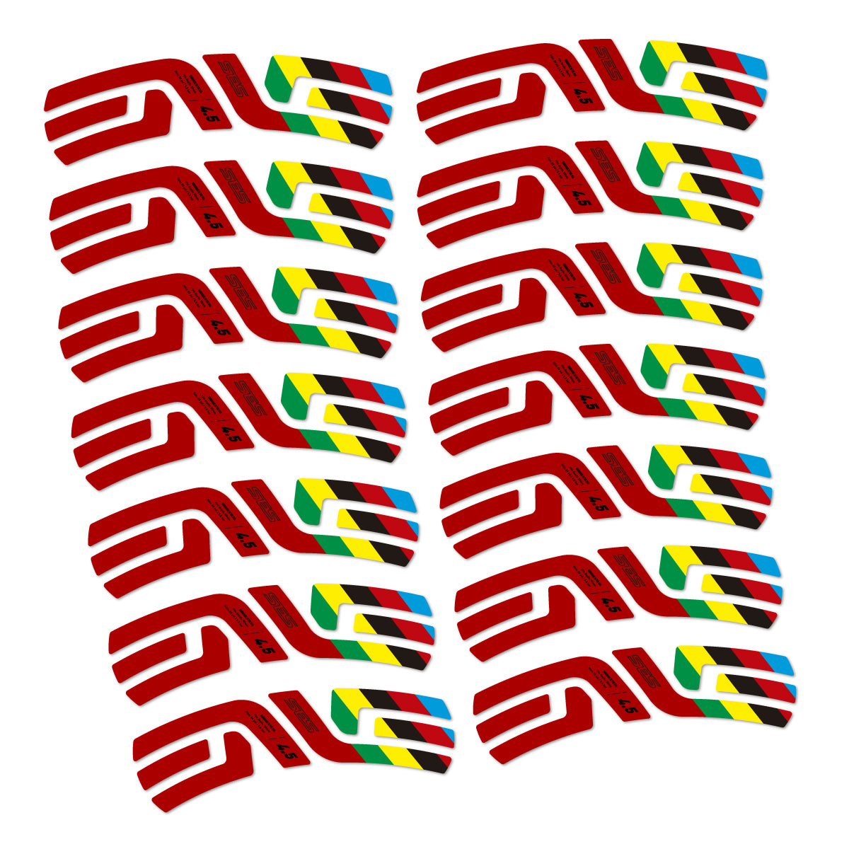 Stickers roue vélo ENVE SES 4.5 Disc 2022 World Champs autocollant vinyle