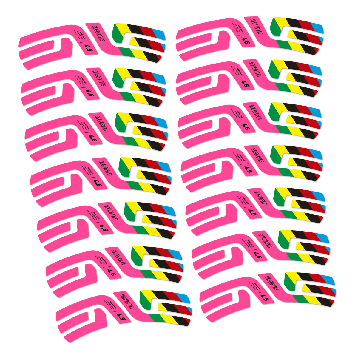 Stickers roue vélo ENVE SES 4.5 Disc 2022 World Champs autocollant vinyle