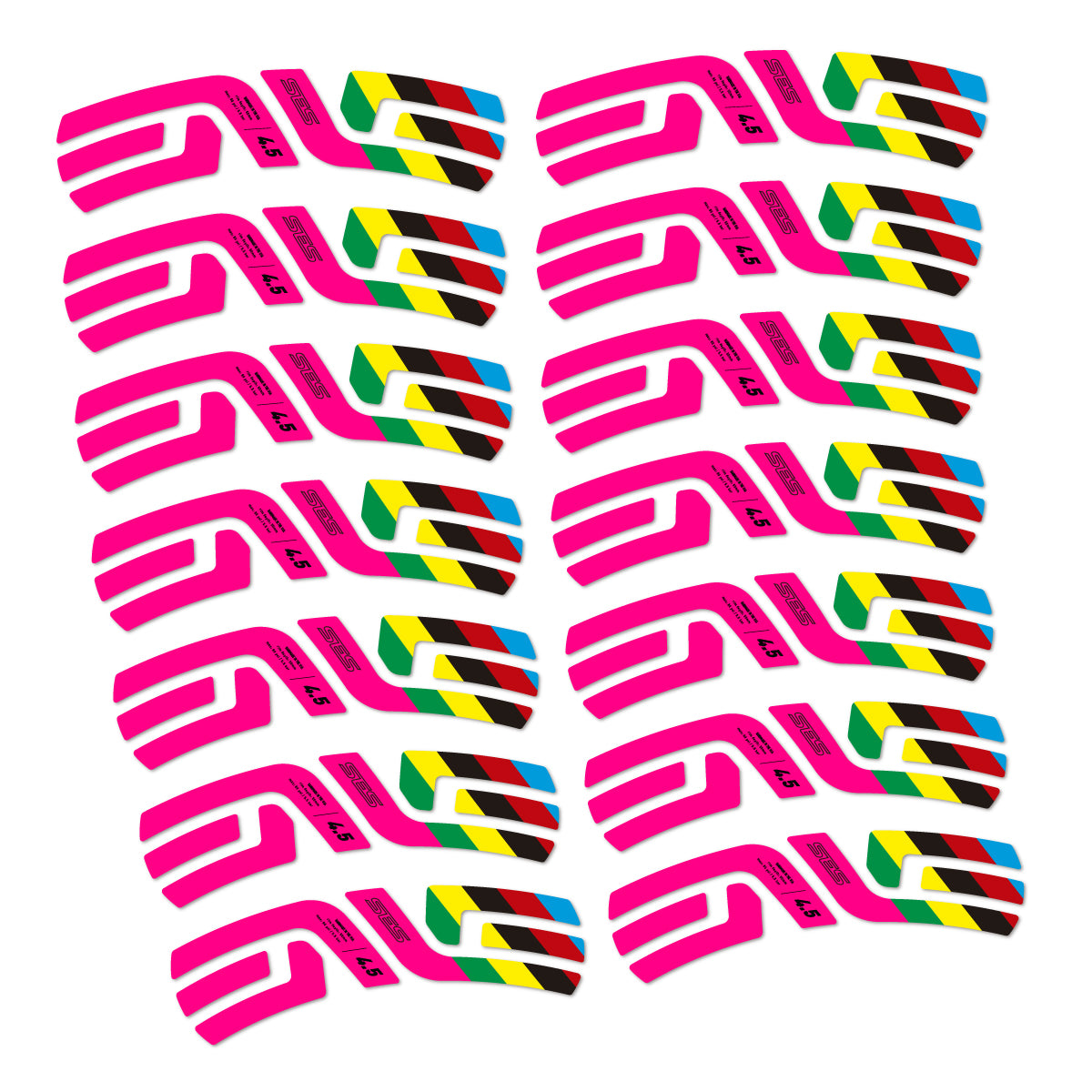 Stickers roue vélo ENVE SES 4.5 Disc 2022 World Champs autocollant vinyle