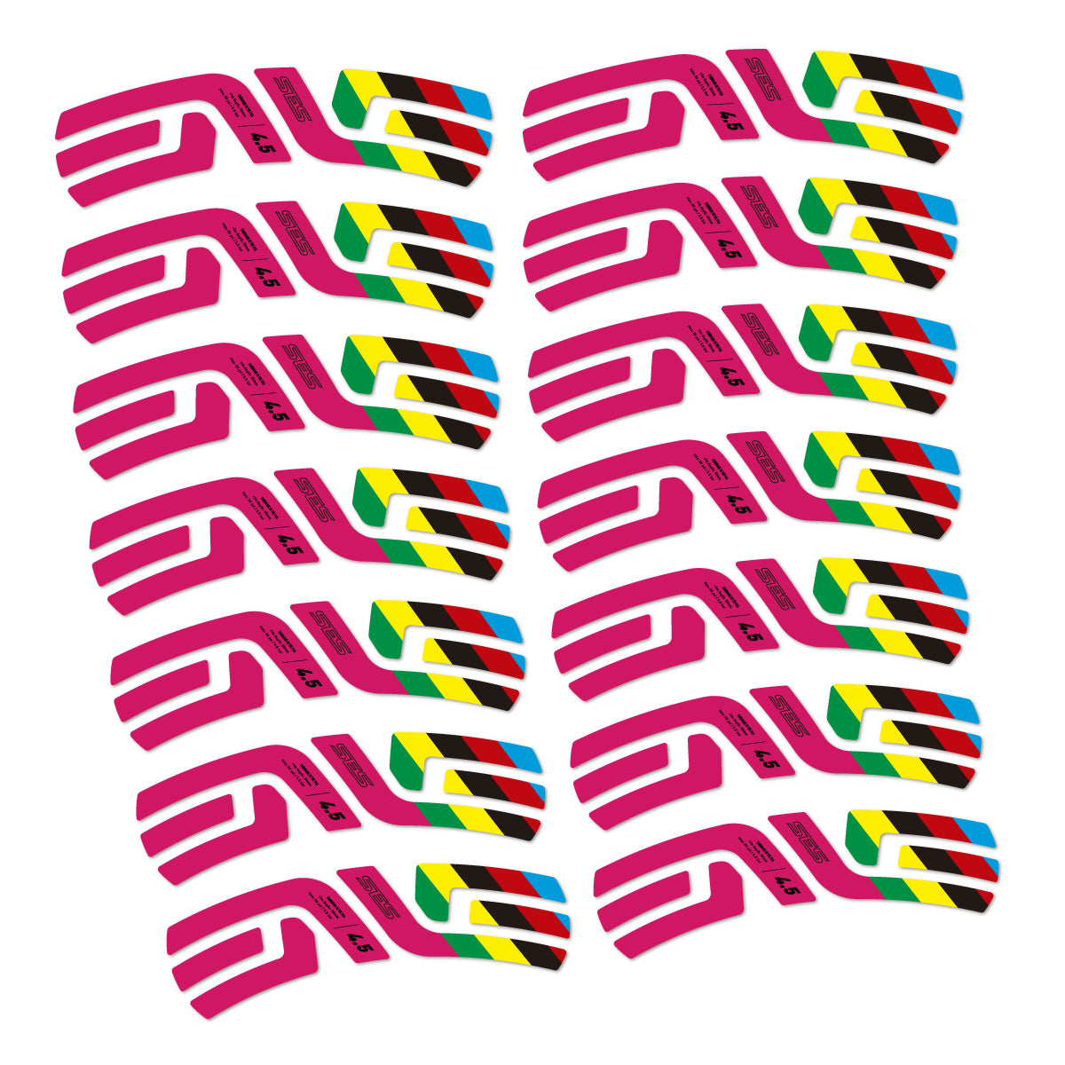 Stickers roue vélo ENVE SES 4.5 Disc 2022 World Champs autocollant vinyle