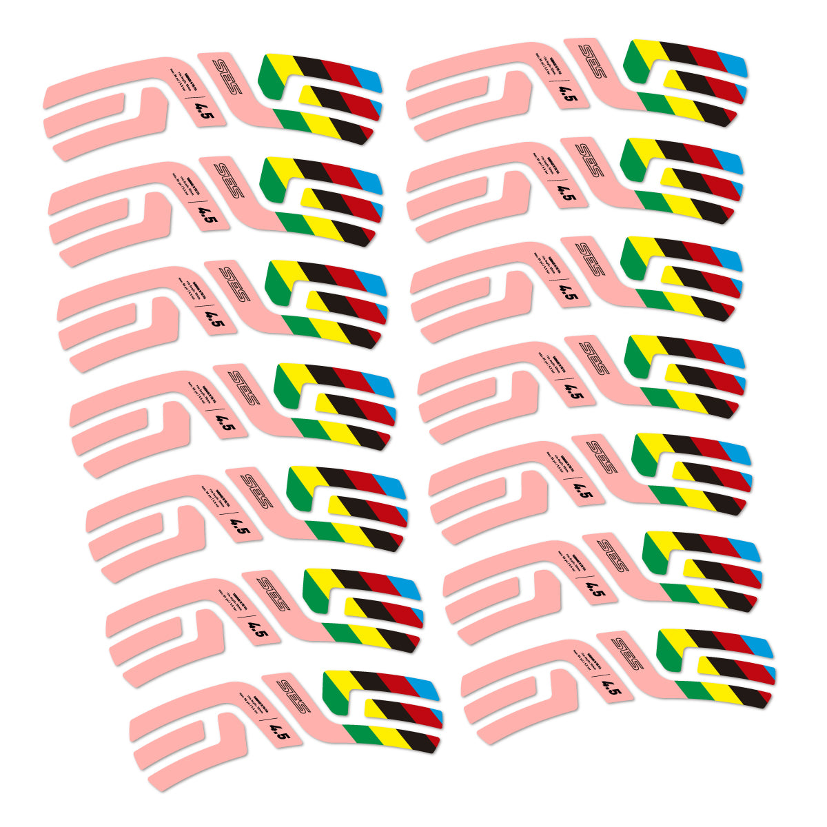 Stickers roue vélo ENVE SES 4.5 Disc 2022 World Champs autocollant vinyle