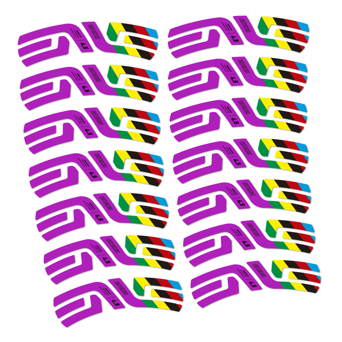 Stickers roue vélo ENVE SES 4.5 Disc 2022 World Champs autocollant vinyle