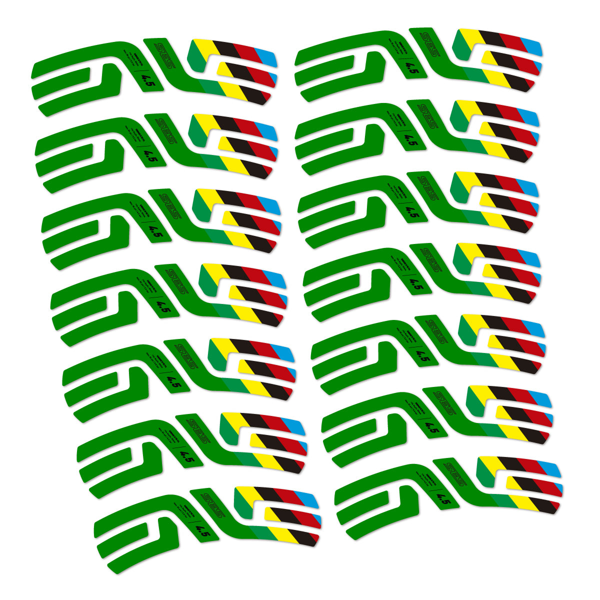 Stickers roue vélo ENVE SES 4.5 Disc 2022 World Champs autocollant vinyle