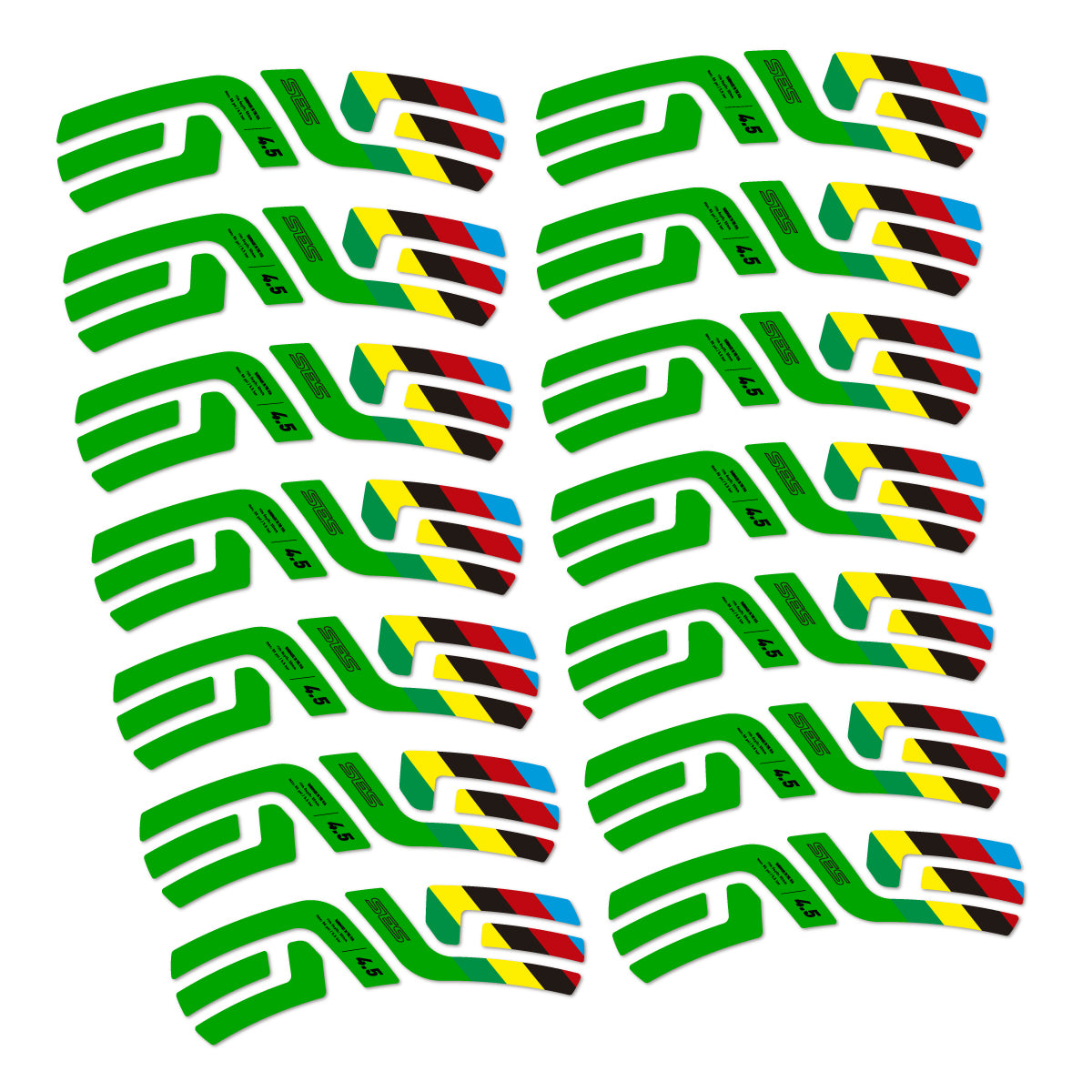 Stickers roue vélo ENVE SES 4.5 Disc 2022 World Champs autocollant vinyle