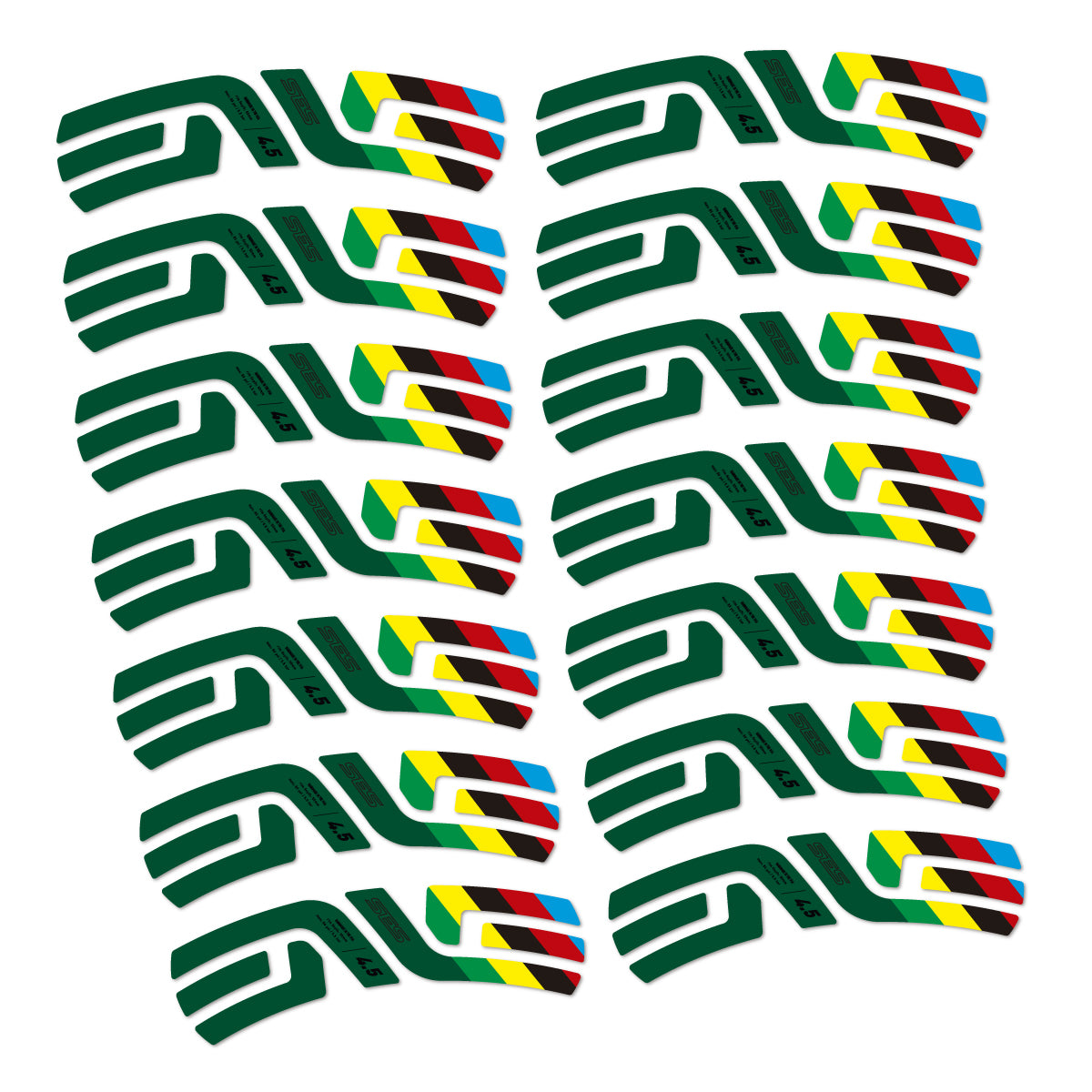 Stickers roue vélo ENVE SES 4.5 Disc 2022 World Champs autocollant vinyle