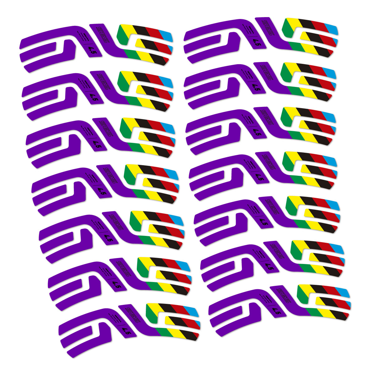 Stickers roue vélo ENVE SES 4.5 Disc 2022 World Champs autocollant vinyle