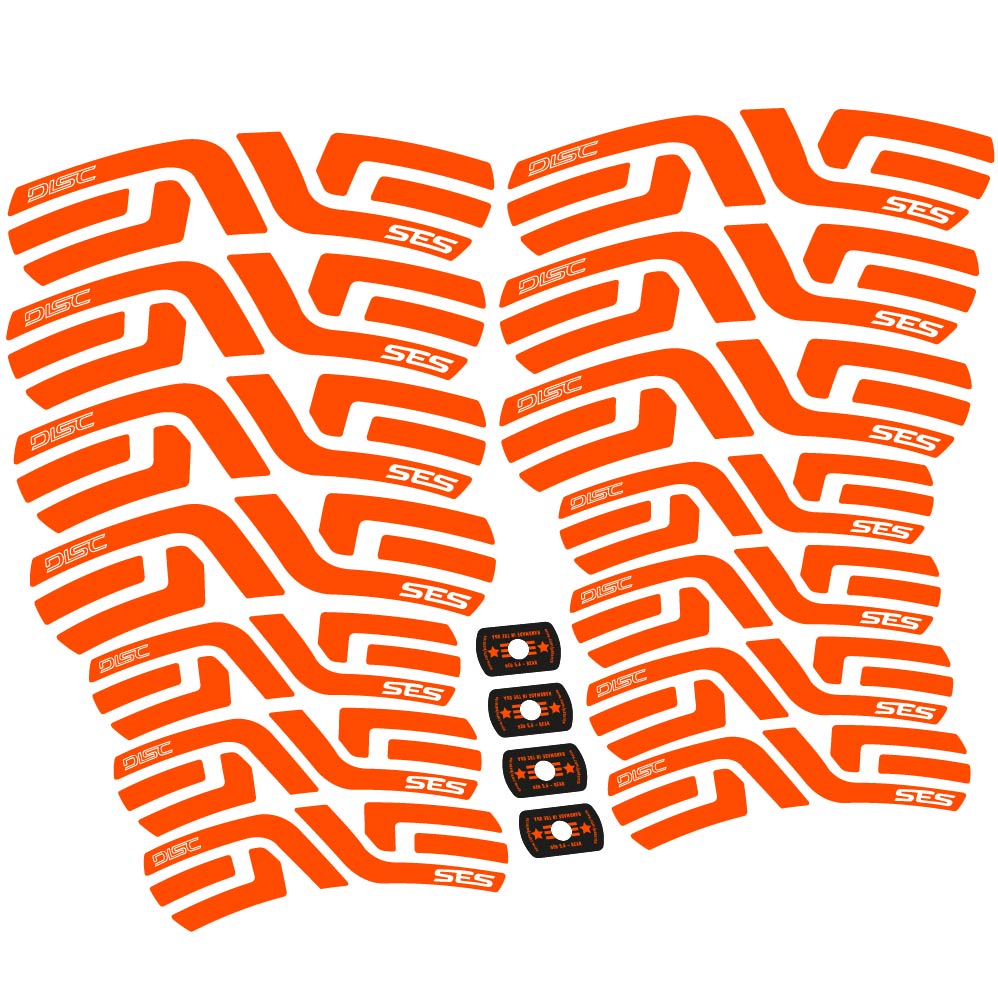 Stickers Enve SES, Route 55+65mm compatibles Autocollants roues Route