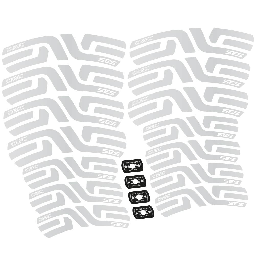 Stickers Enve SES, Route 55+65mm compatibles Autocollants roues Route