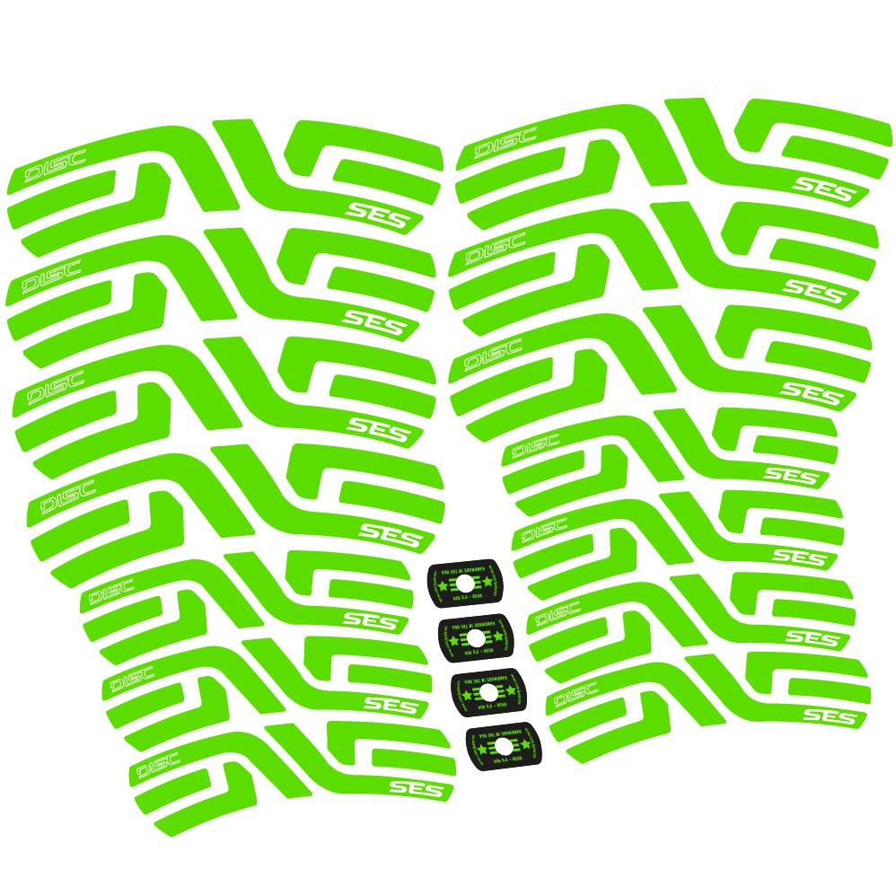 Stickers Enve SES, Route 55+65mm compatibles Autocollants roues Route