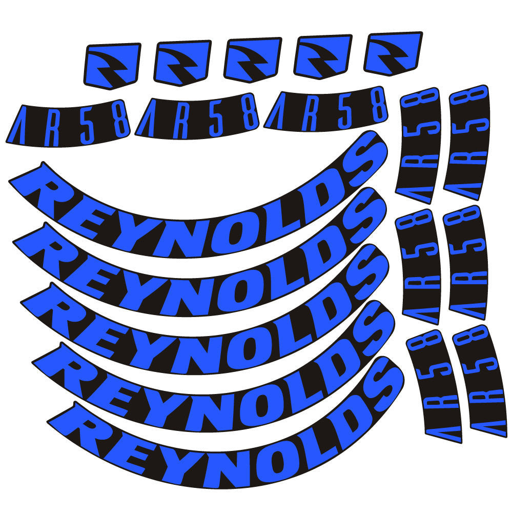 Stickers Reynolds AR58 DB Disc compatibles Autocollants roues Route