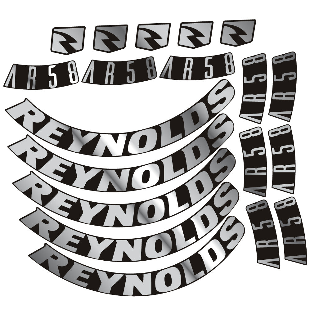 Stickers Reynolds AR58 DB Disc compatibles Autocollants roues Route