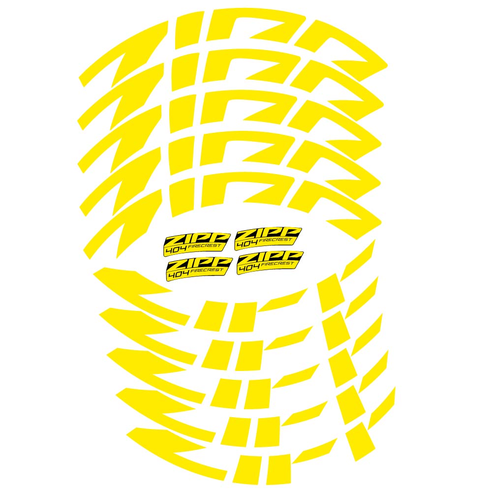 Stickers Zipp 404 FireCrest Disc 2022 compatibles Autocollants roues Route