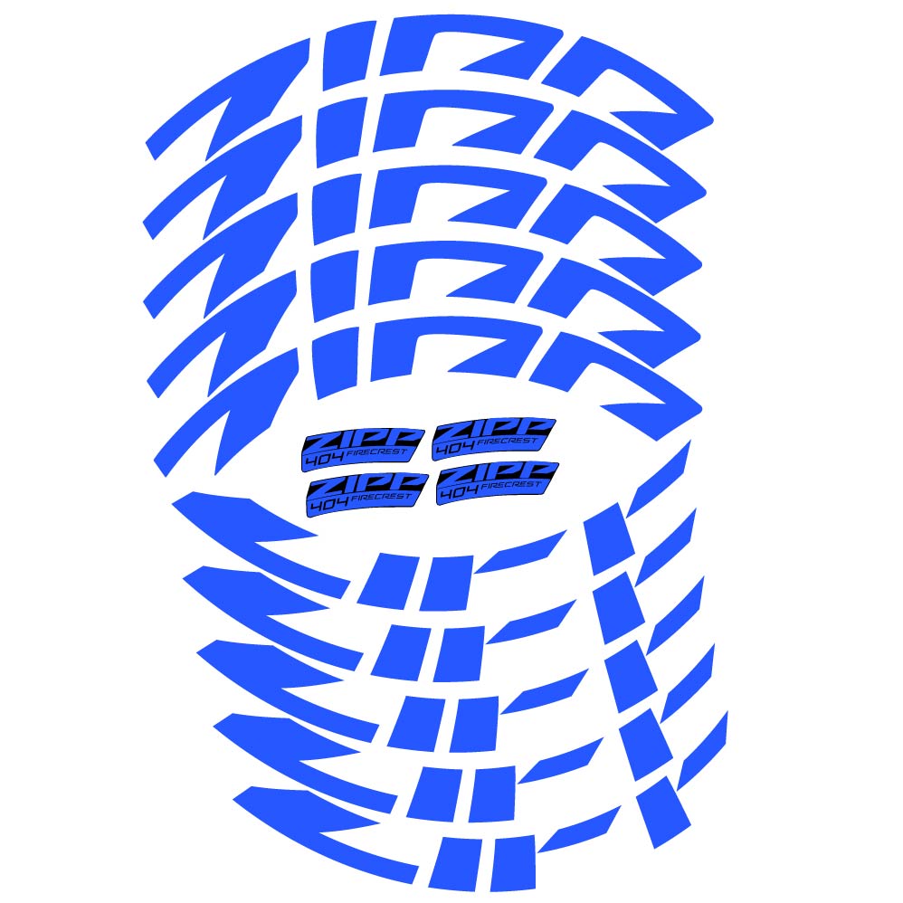 Stickers Zipp 404 FireCrest Disc 2022 compatibles Autocollants roues Route