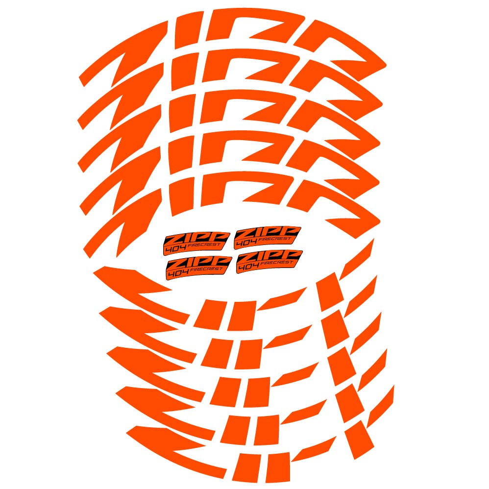Stickers Zipp 404 FireCrest Disc 2022 compatibles Autocollants roues Route