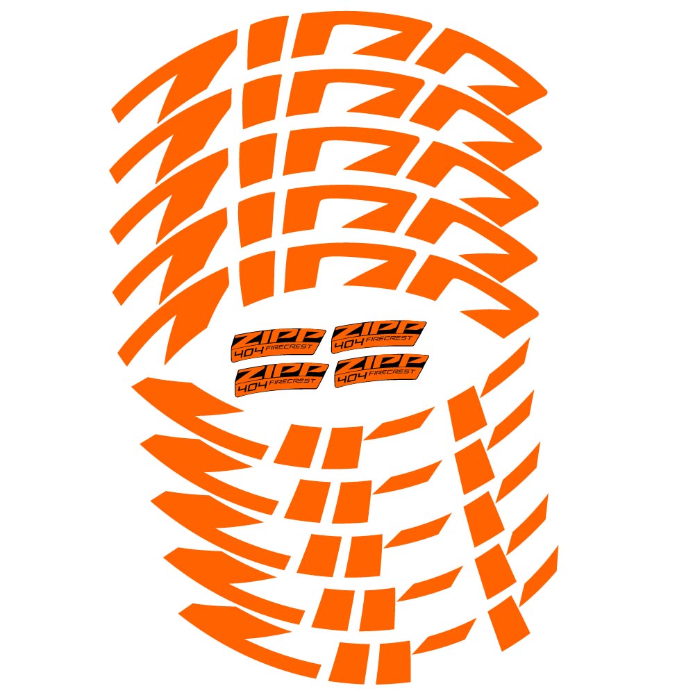 Stickers Zipp 404 FireCrest Disc 2022 compatibles Autocollants roues Route