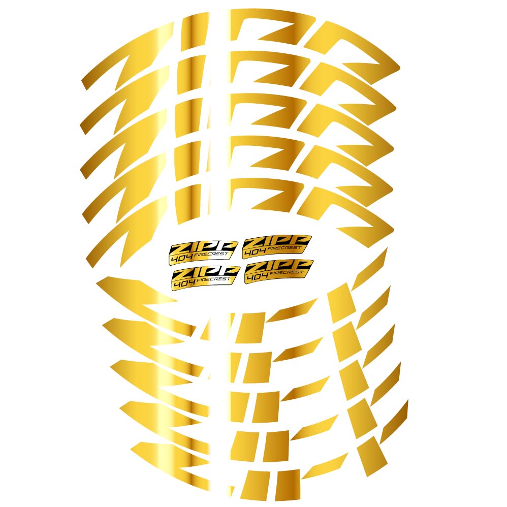 Stickers Zipp 404 FireCrest Disc 2022 compatibles Autocollants roues Route