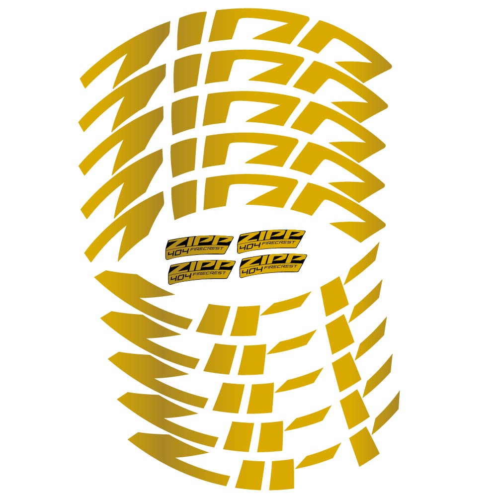 Stickers Zipp 404 FireCrest Disc 2022 compatibles Autocollants roues Route