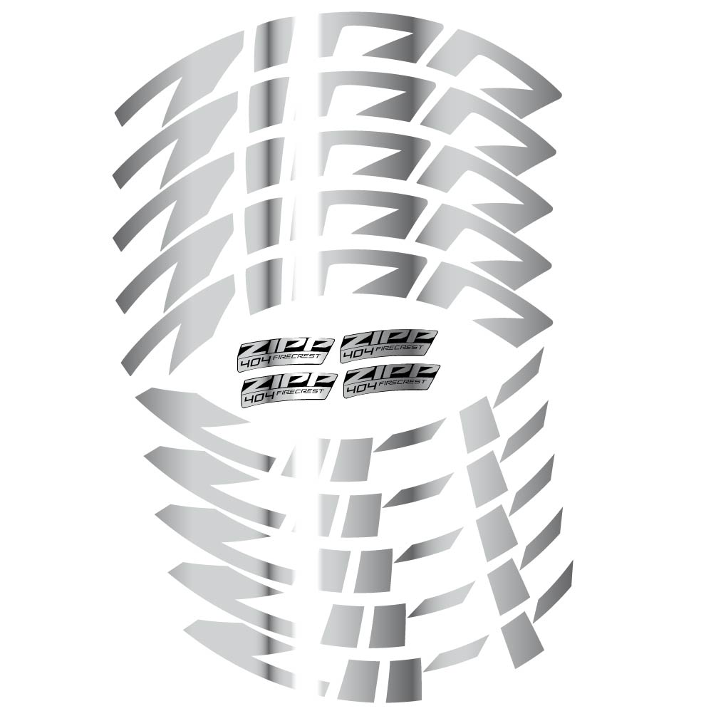 Stickers Zipp 404 FireCrest Disc 2022 compatibles Autocollants roues Route