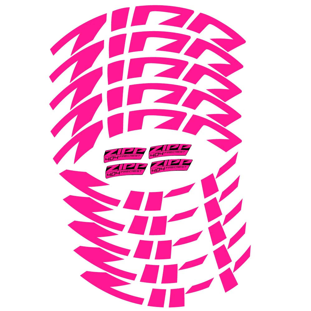 Stickers Zipp 404 FireCrest Disc 2022 compatibles Autocollants roues Route