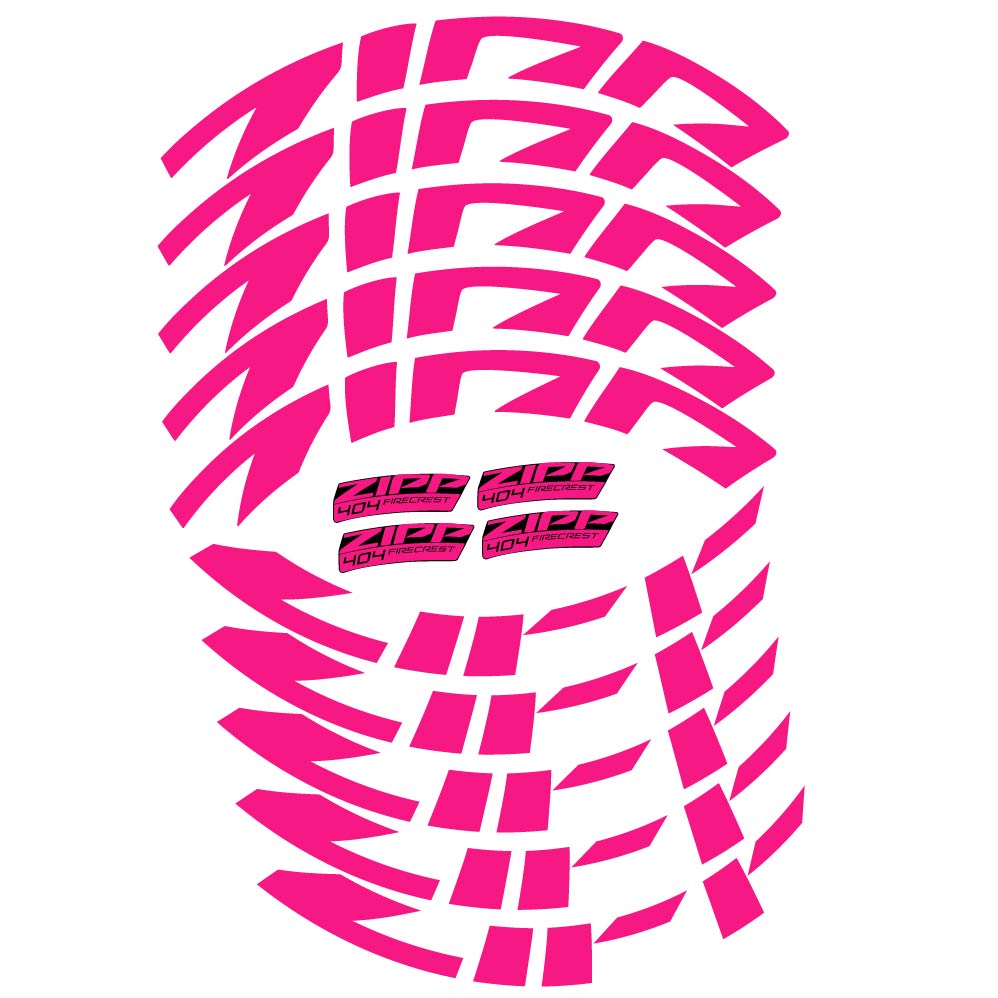 Stickers Zipp 404 FireCrest Disc 2022 compatibles Autocollants roues Route
