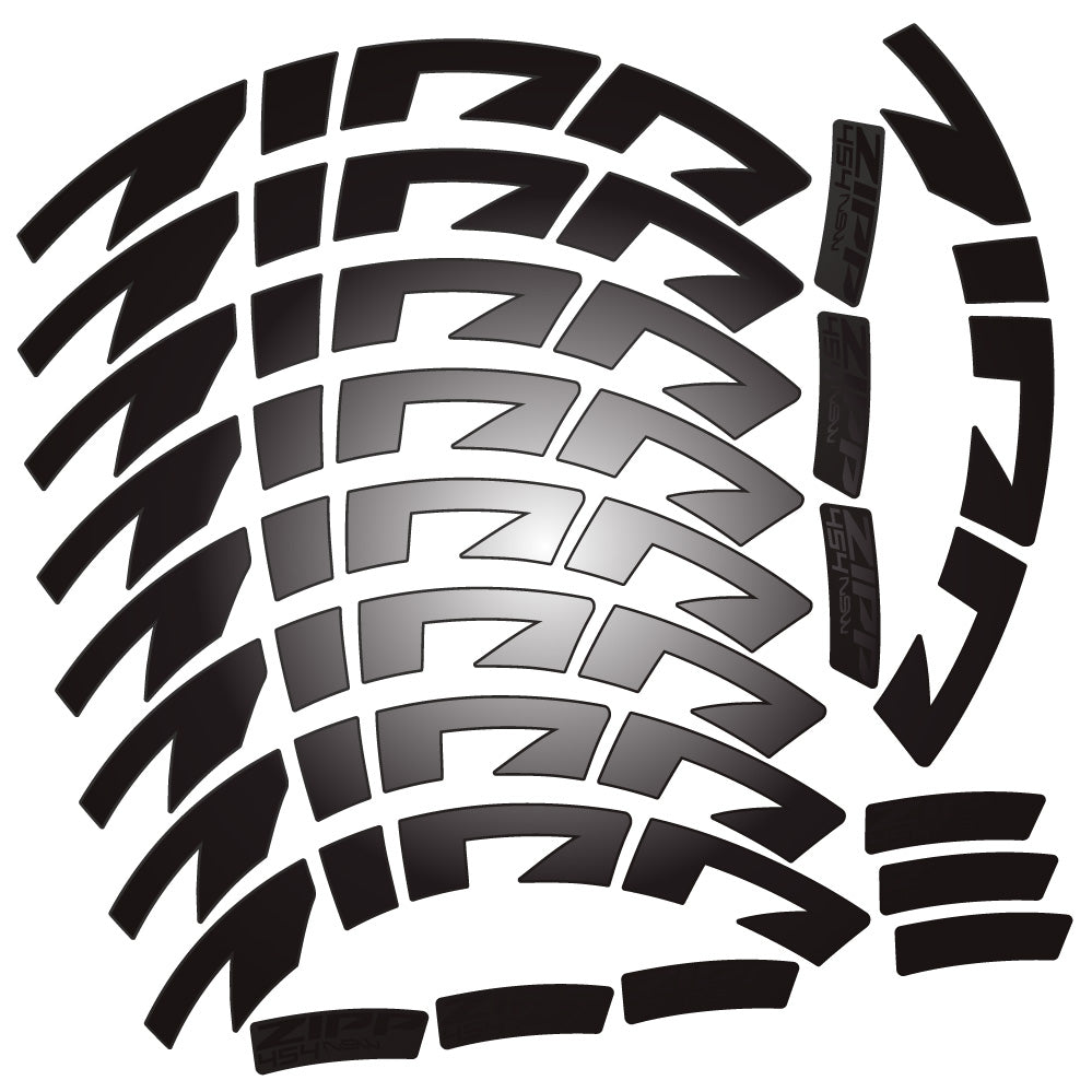 Stickers Zipp 454 NSW compatibles Autocollants roues Route