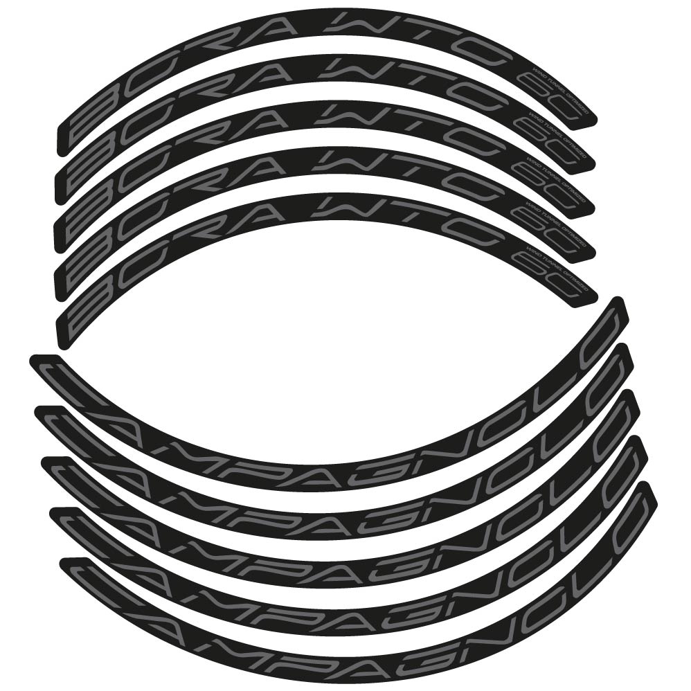 Stickers Campagnolo Bora WTO 60 compatibles Autocollants roues Route