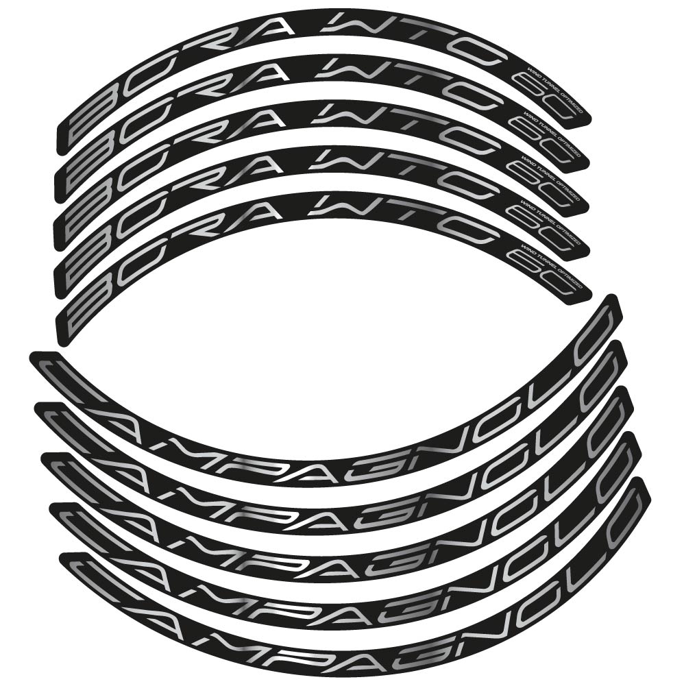 Stickers Campagnolo Bora WTO 60 compatibles Autocollants roues Route