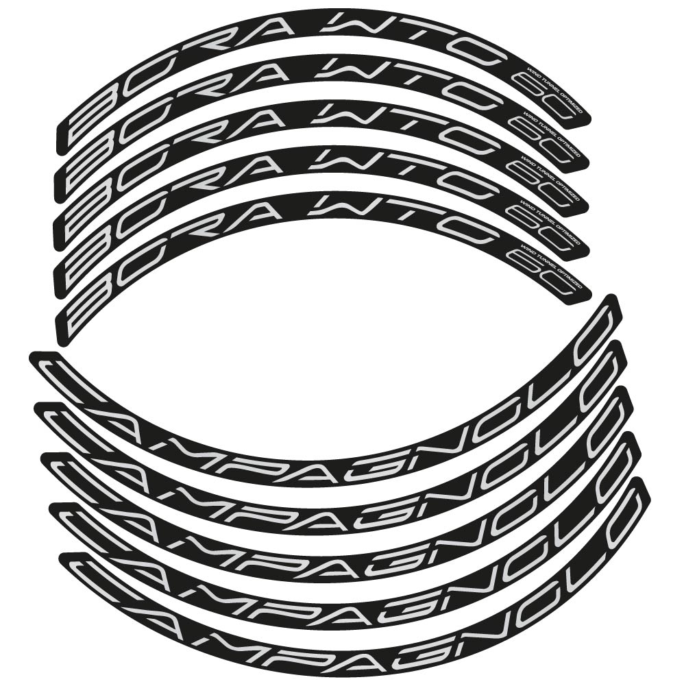 Stickers Campagnolo Bora WTO 60 compatibles Autocollants roues Route