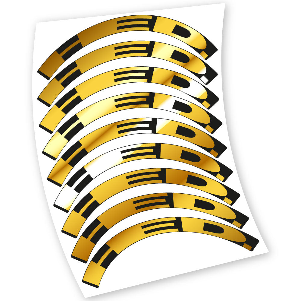 Stickers HED compatibles Autocollants roues Route