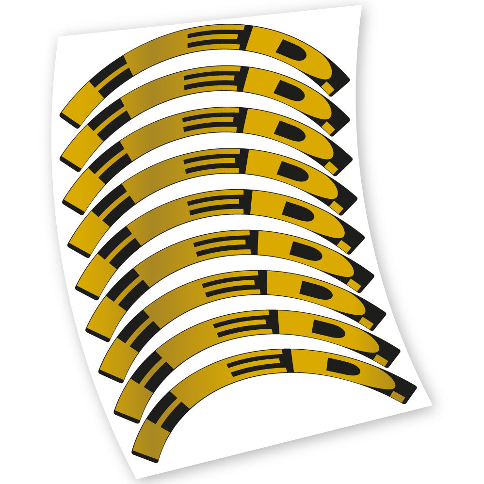 Stickers HED compatibles Autocollants roues Route