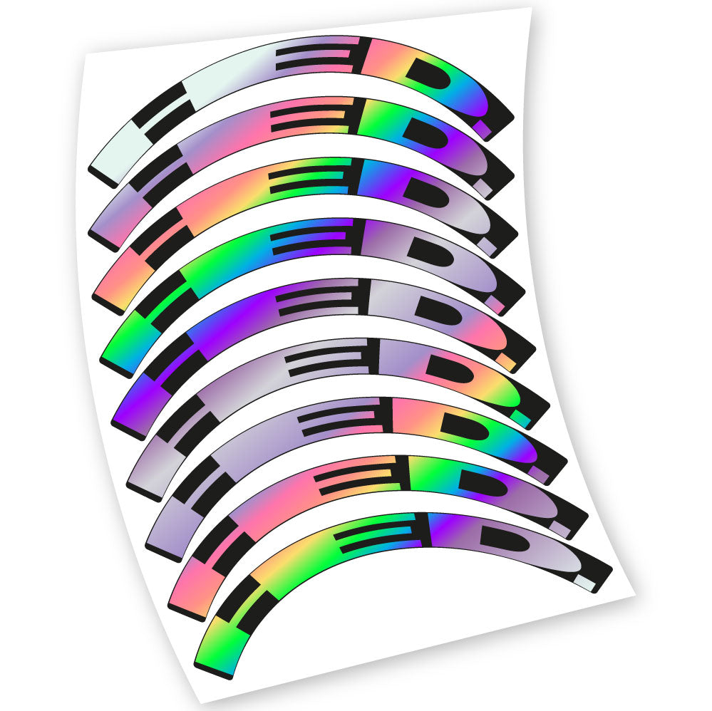 Stickers HED compatibles Autocollants roues Route