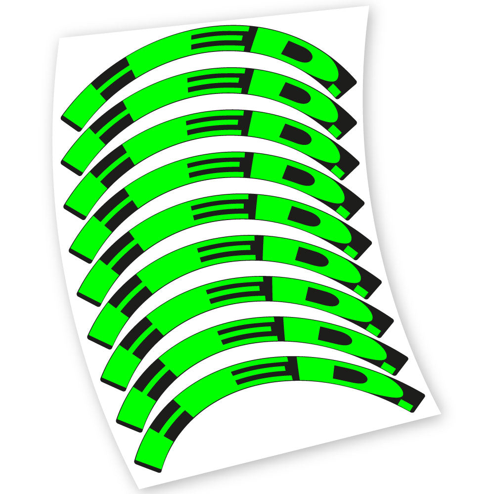 Stickers HED compatibles Autocollants roues Route