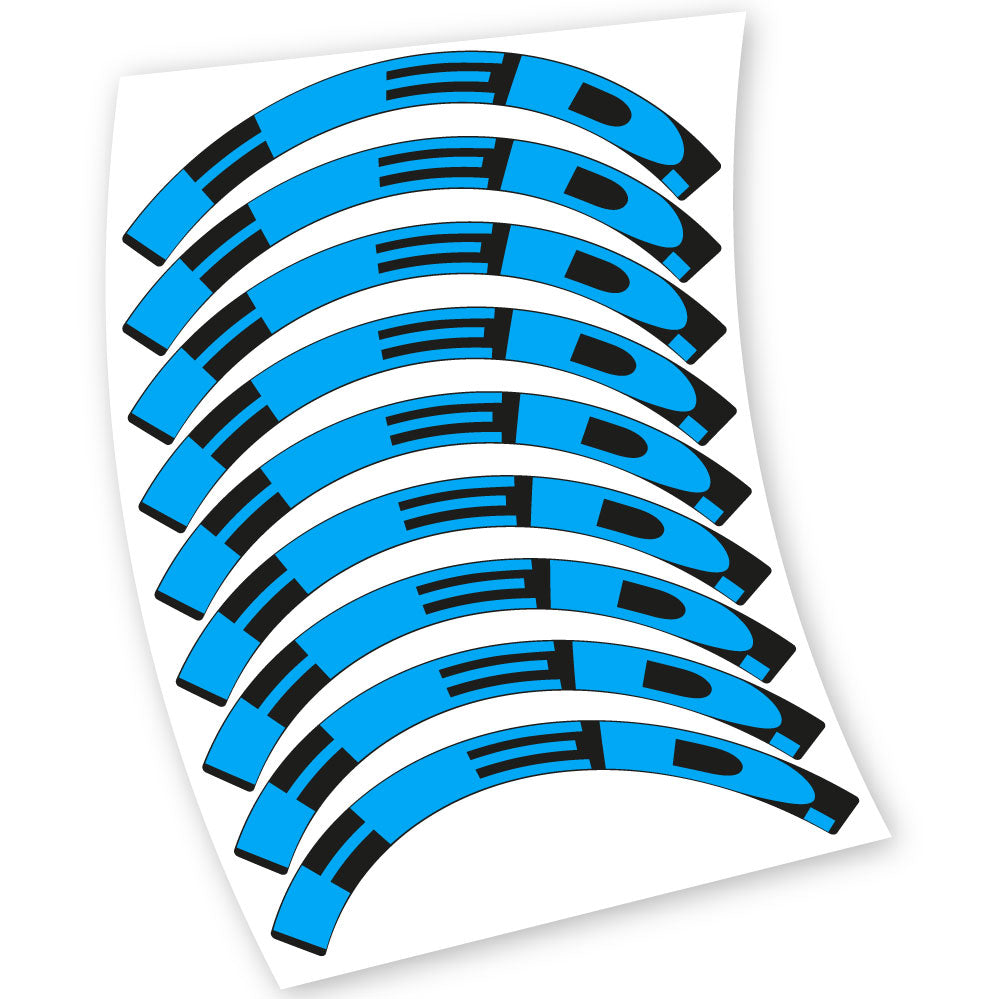 Stickers HED compatibles Autocollants roues Route