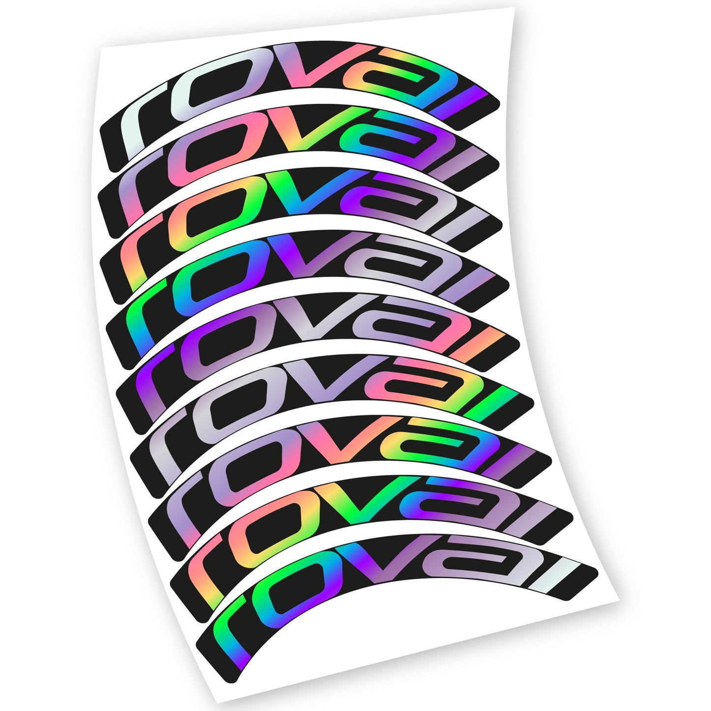 Autocollant compatible avec Roues Route Roval Vélo Vinyle sticker