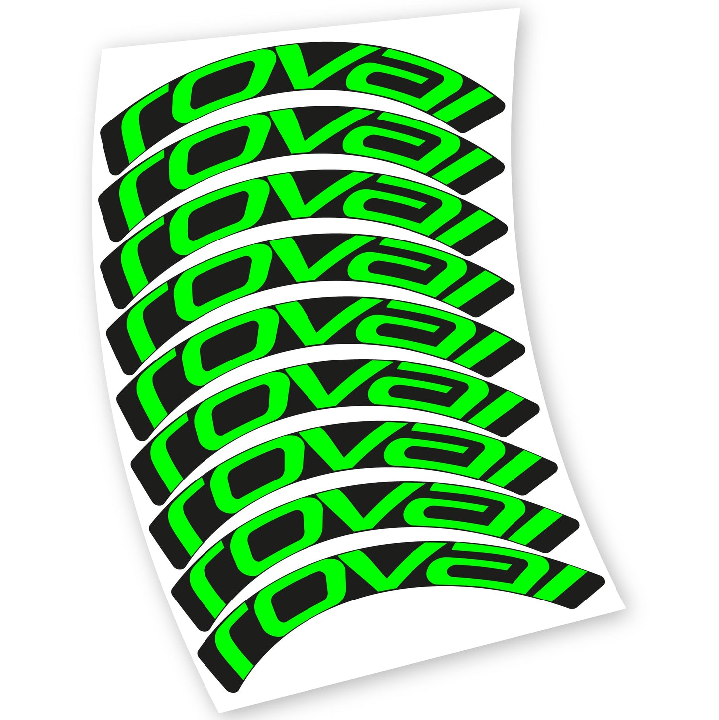 Autocollant compatible avec Roues Route Roval Vélo Vinyle sticker