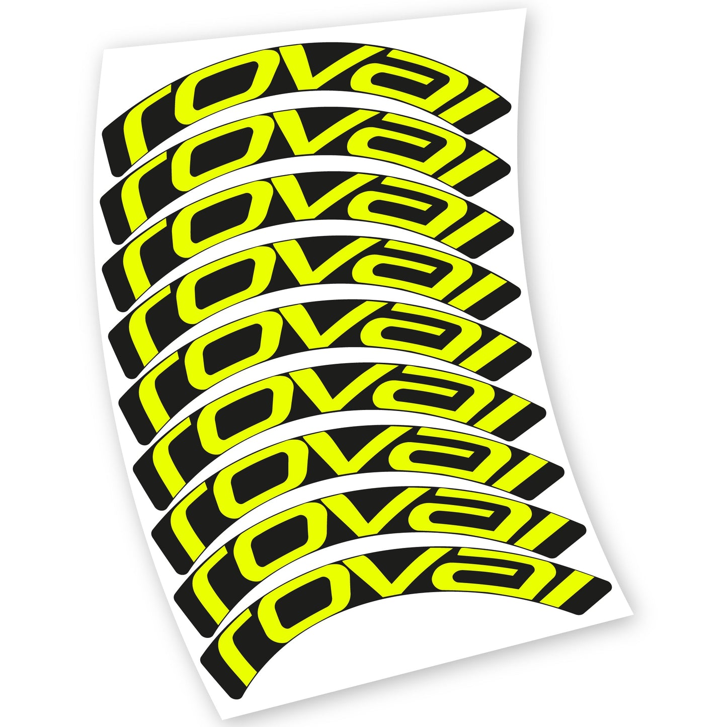 Autocollant compatible avec Roues Route Roval Vélo Vinyle sticker