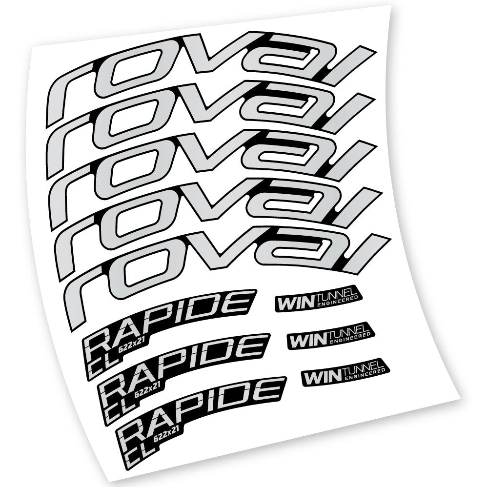 Autocollant Roues Route, Roval Rapide CL, Autocollant Vélo Vinyle