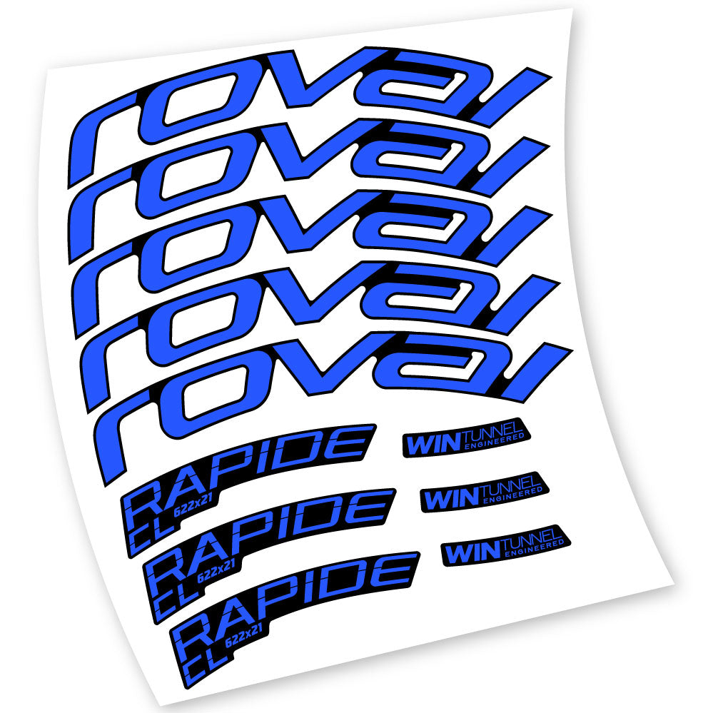 Autocollant Roues Route, Roval Rapide CL, Autocollant Vélo Vinyle
