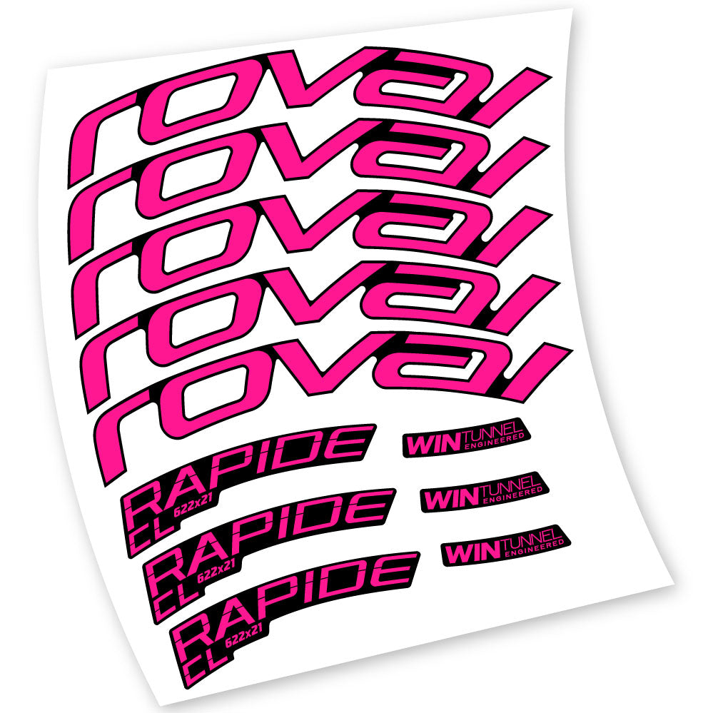Autocollant Roues Route, Roval Rapide CL, Autocollant Vélo Vinyle