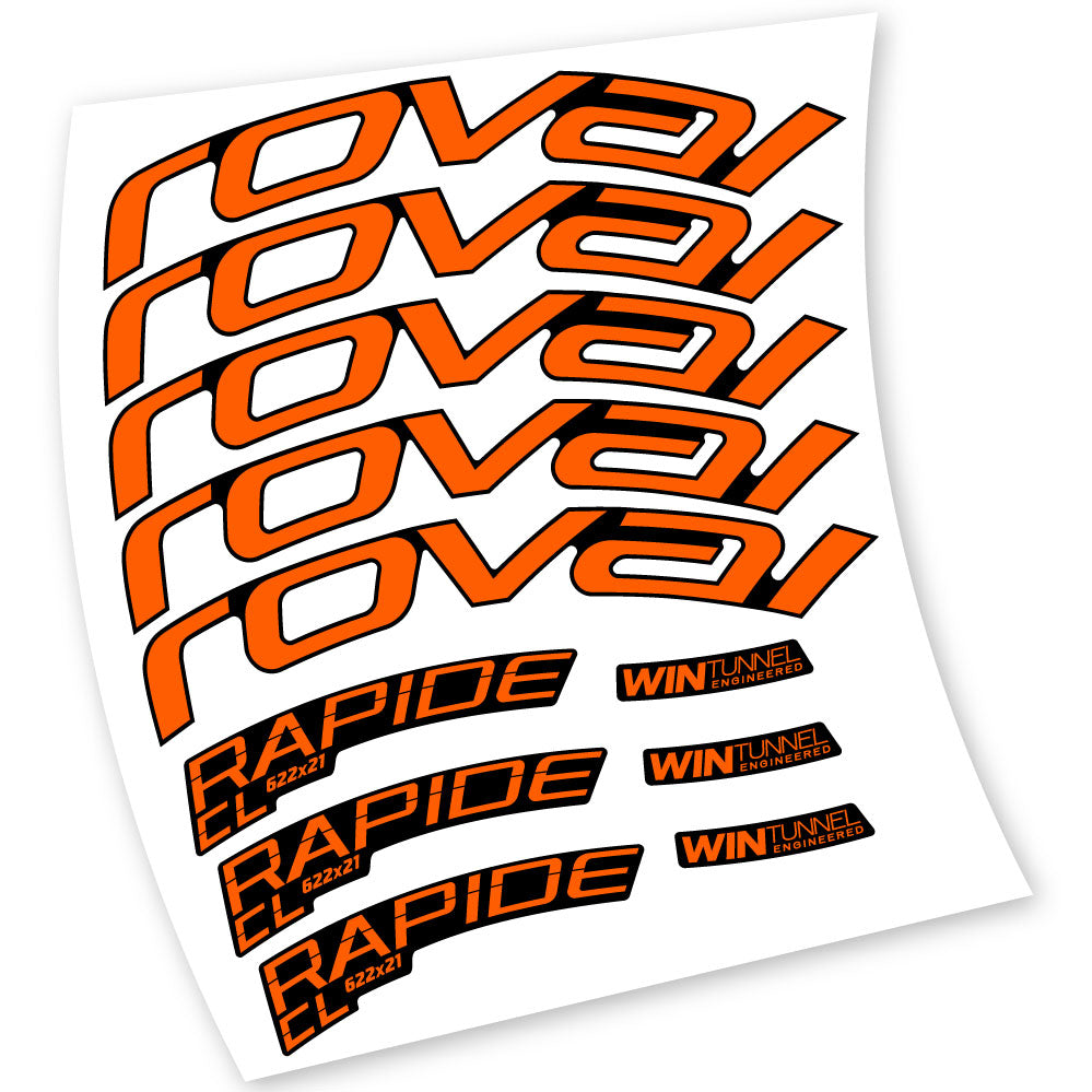 Autocollant Roues Route, Roval Rapide CL, Autocollant Vélo Vinyle