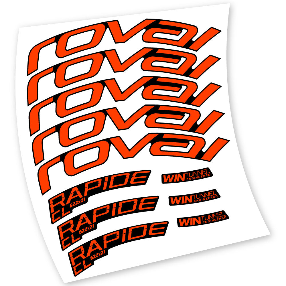 Autocollant Roues Route, Roval Rapide CL, Autocollant Vélo Vinyle