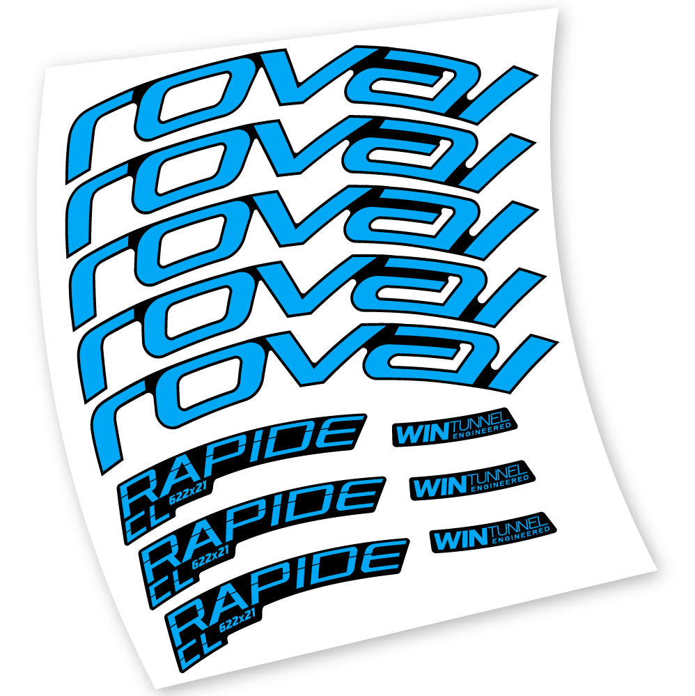 Autocollant Roues Route, Roval Rapide CL, Autocollant Vélo Vinyle