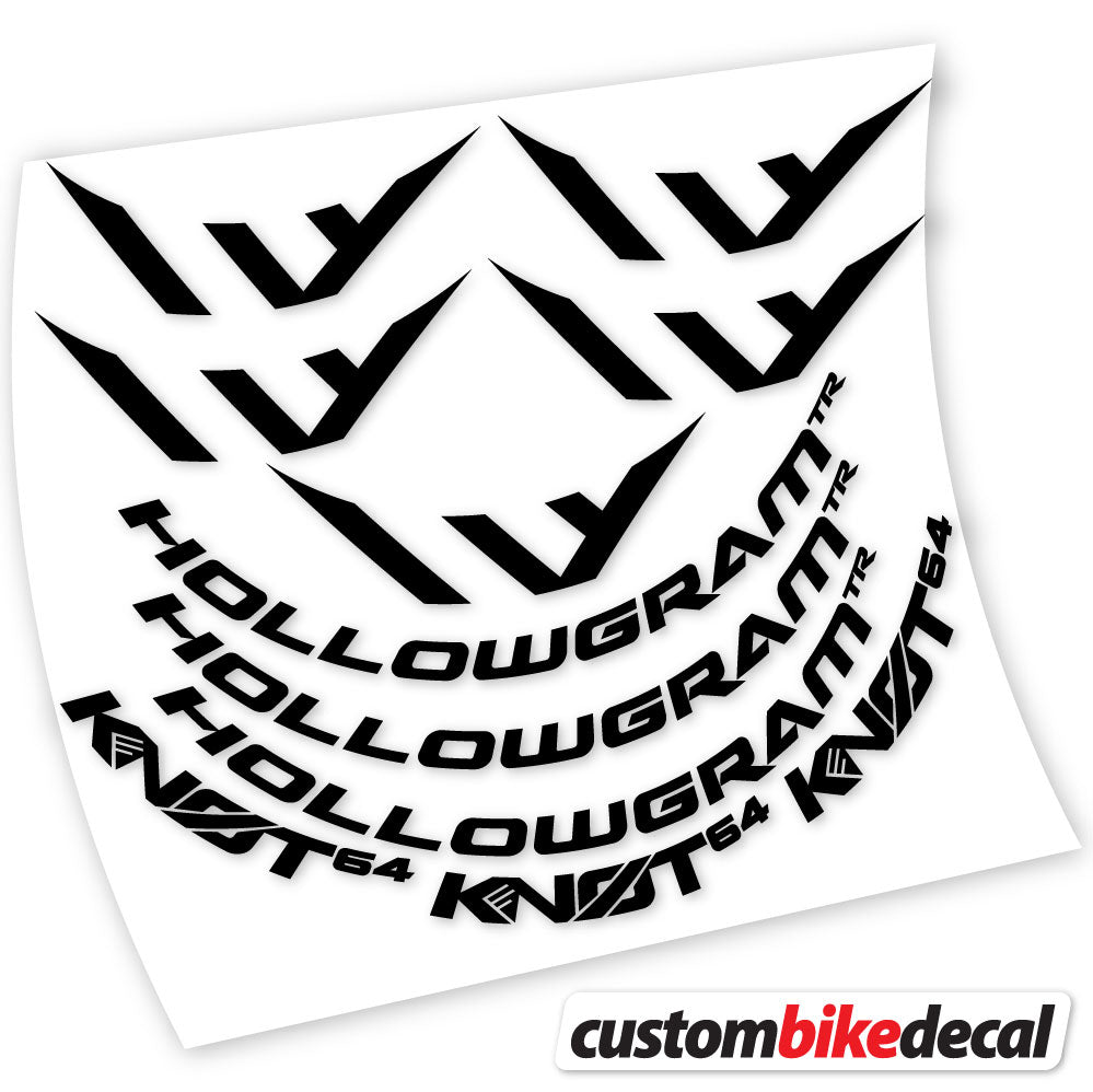 Stickers Hollowgram Knot 64 compatibles Autocollants roues Route
