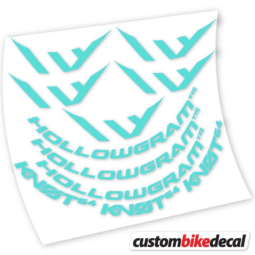 Stickers Hollowgram Knot 64 compatibles Autocollants roues Route