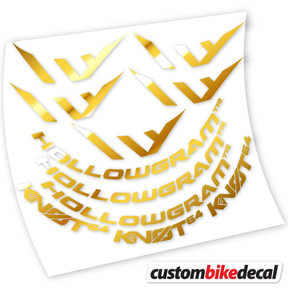 Stickers Hollowgram Knot 64 compatibles Autocollants roues Route
